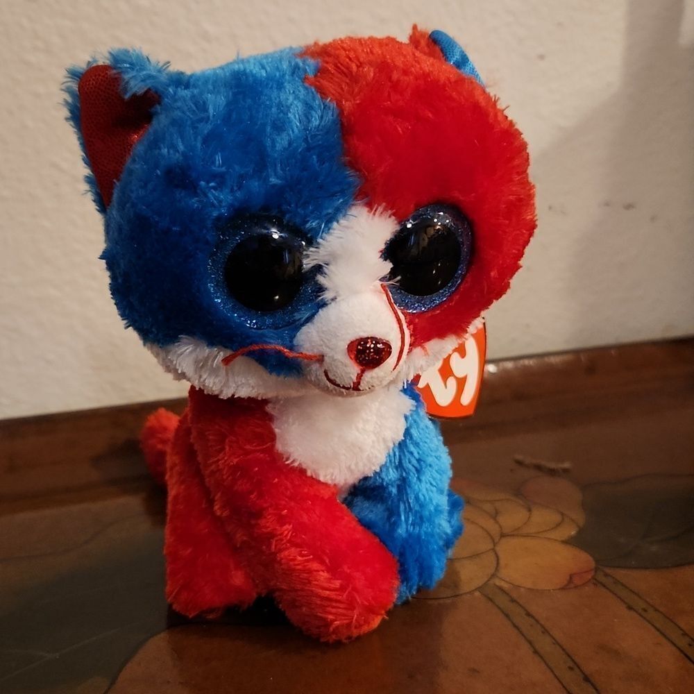 Ty Silk Beanie Boos Firecracker 2017 Plush 6"